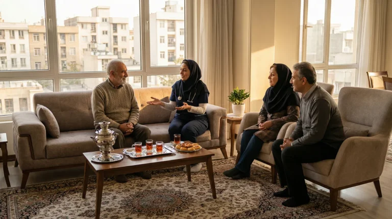 پرستار سالمند غرب تهران