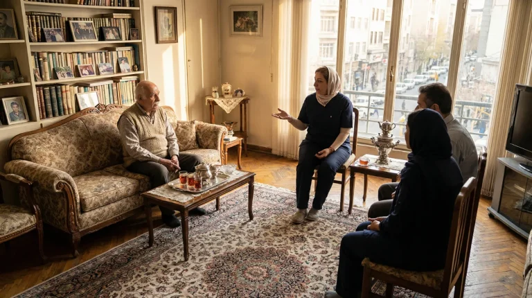 پرستار سالمند مرکز تهران