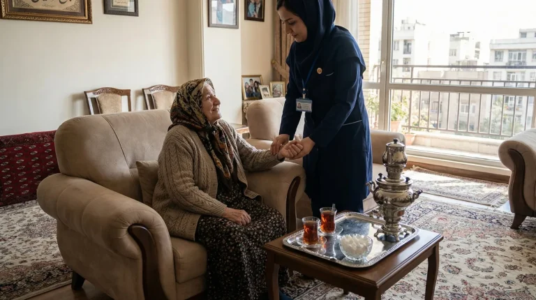 پرستار مناسب برای سالمند تنها