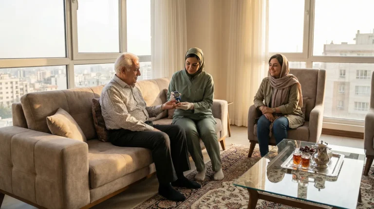 پرستاری از سالمند دیابتی در منزل