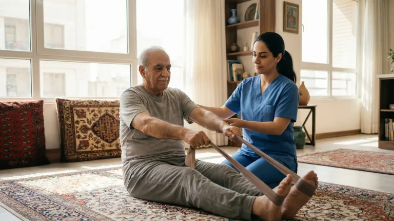 فیزیوتراپی برای سالمندان مبتلا به پارکینسون