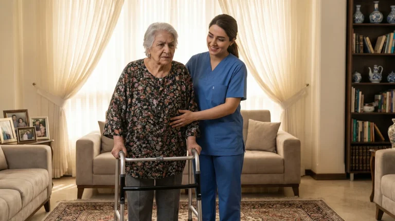 فیزیوتراپی بعد از شکستگی لگن در سالمندان