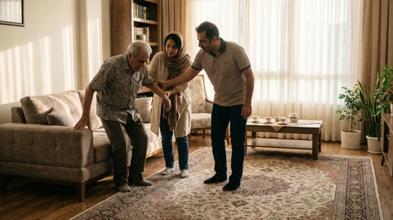 علت زمین خوردن سالمندان