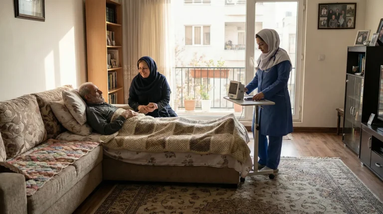 مراقبت از سالمند بعد از جراحی در منزل