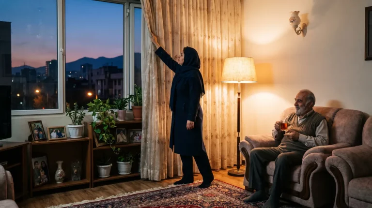 سندروم غروب آفتاب چیست؟ راهکارهای کنترل بی‌قراری شبانه سالمندان در خانه