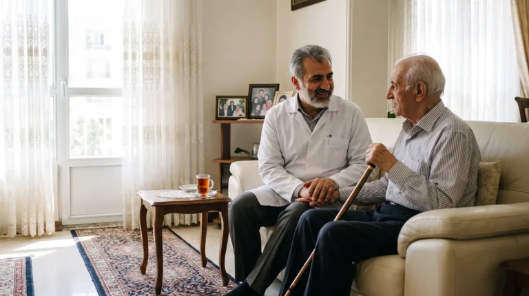 پزشک متخصص طب سالمندی در منزل