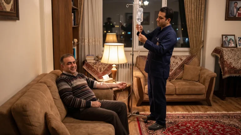  تزریقات و پانسمان در منزل ویژه شرق تهران